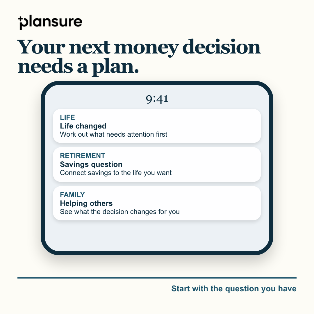 Second finished Plansure image ad